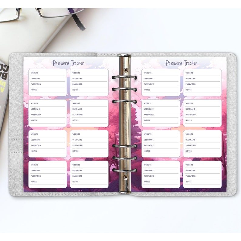 Password Tracker & Organizer Never Forget Your Passwords Again ...