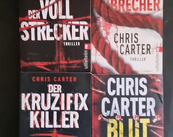 Colección Chris Carter 2 / 4 Libros: El verdugo/El coleccionista de huesos/El asesino del crucifijo/Infierno de sangre