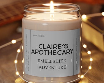 Outlander Gift | Sassenach Candle | Book Scented Candle | Gifts For Her | Lallybroch Soy Candle | Funny Gifts | Claire Fraser Candle