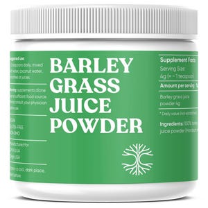 Organic Barley Grass Juice Powder 100% Pure Natural Heavy Metal Detox