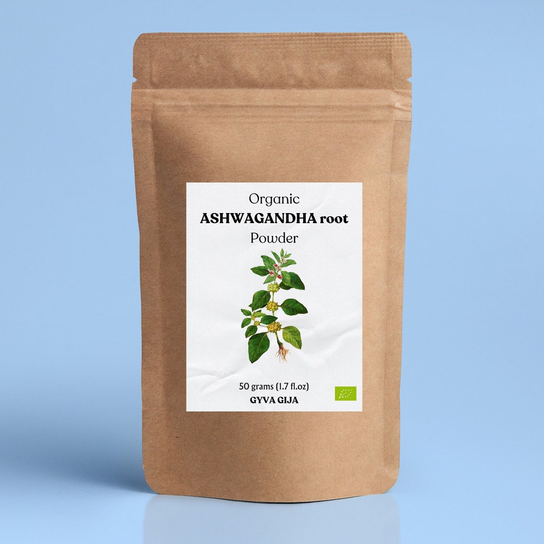 Ashwagandha Biologique + Ginseng - 1200 Mg - Capsules - Améliore Force Et Sommeil