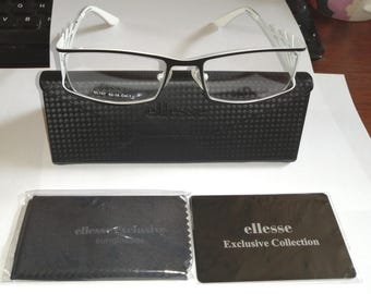 Vintage Brille ellesse Exclusive Collection, Brillengestell für eine Brille / Sonnenbrille plus Etui