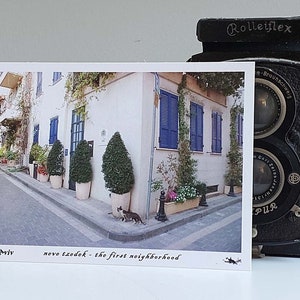 Photographie, Tel Aviv, Carte postale, Neve Tzedek, Cartes postales, Image comme, Artistique, Couleurs vives