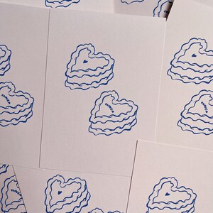 Postikortti - Vintagekakut / Postkarte mit Kuchen, Onnittelukortti, Onnea, Syntymäpäivät, Valmistujaiset, Lahjaidea,