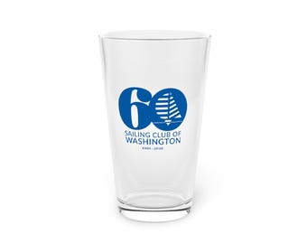 SCOW 60th Anniversary Pint Glass