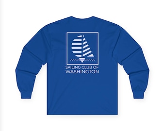 SCOW LONG SLEEVE (Square Logo): Ultra Cotton Long Sleeve Tee