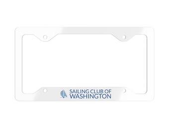 SCOW Metal License Plate Frame