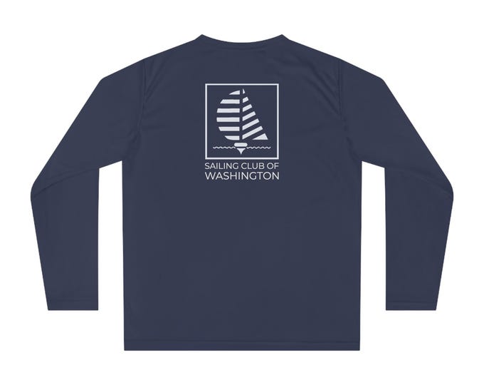 SCOW PERFORMANCE SHIRT (Square Logo): Long Sleeve Tech Shirt