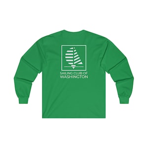 SCOW LONG SLEEVE (Square Logo): Ultra Cotton Long Sleeve Tee