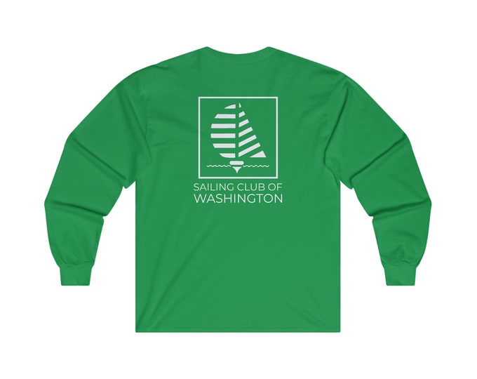 SCOW LONG SLEEVE (Square Logo): Ultra Cotton Long Sleeve Tee