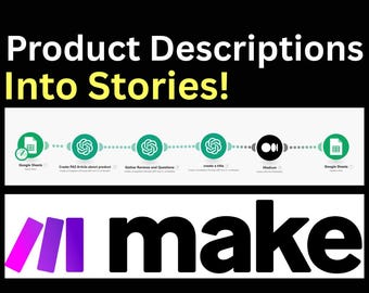AI-Powered Copywriting with Problem-Agitate-Solve Automation Tool for E-commerce: Save Time & Increase Sales Turn Descriptions into Stories.