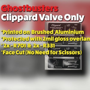 Ghostbusters Clippard Valve Decal Stickers