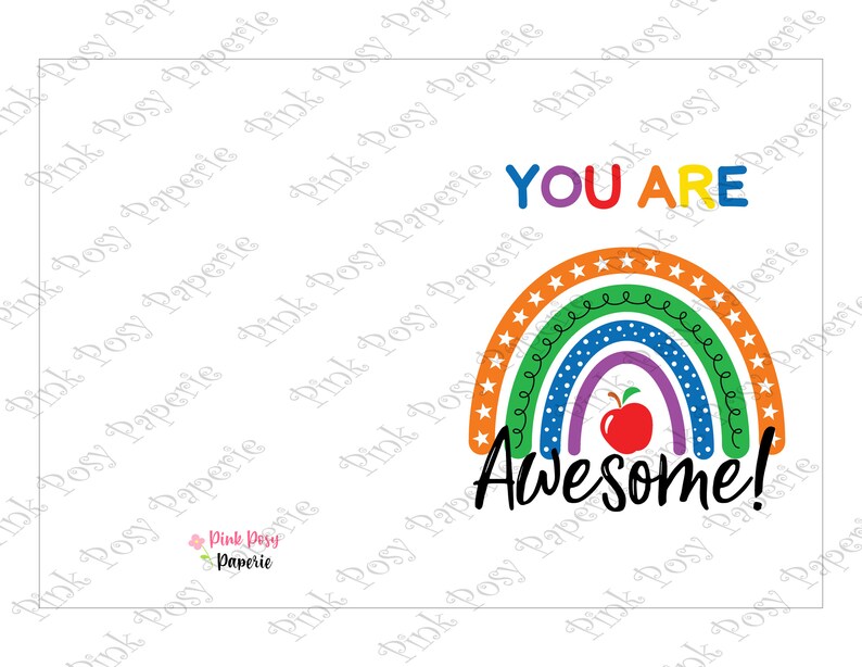 Printable Inspirational Greeting Card Card for Student You Etsy
