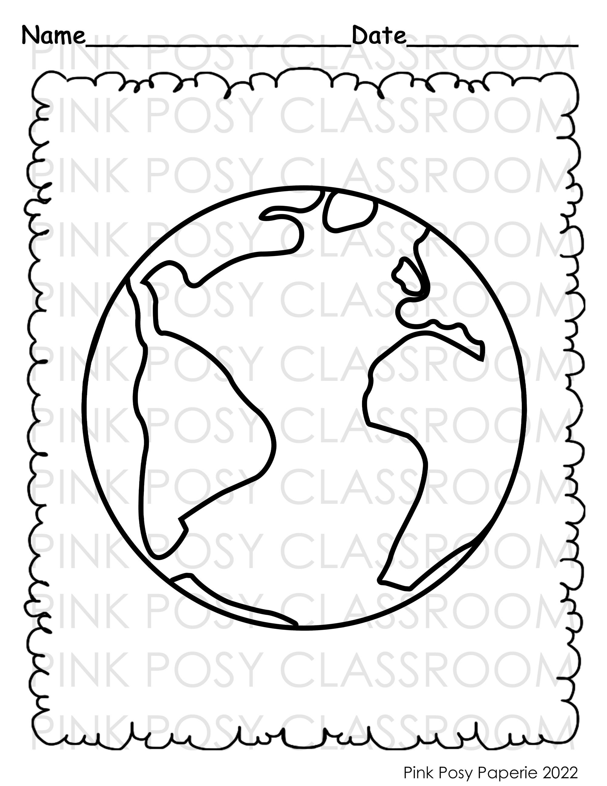 Outerspace Coloring Pages Activities