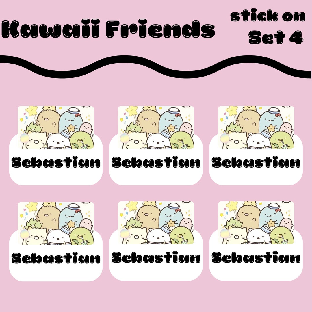 Cute Name Tags Waterproof Names Tags School Tags College Etsy