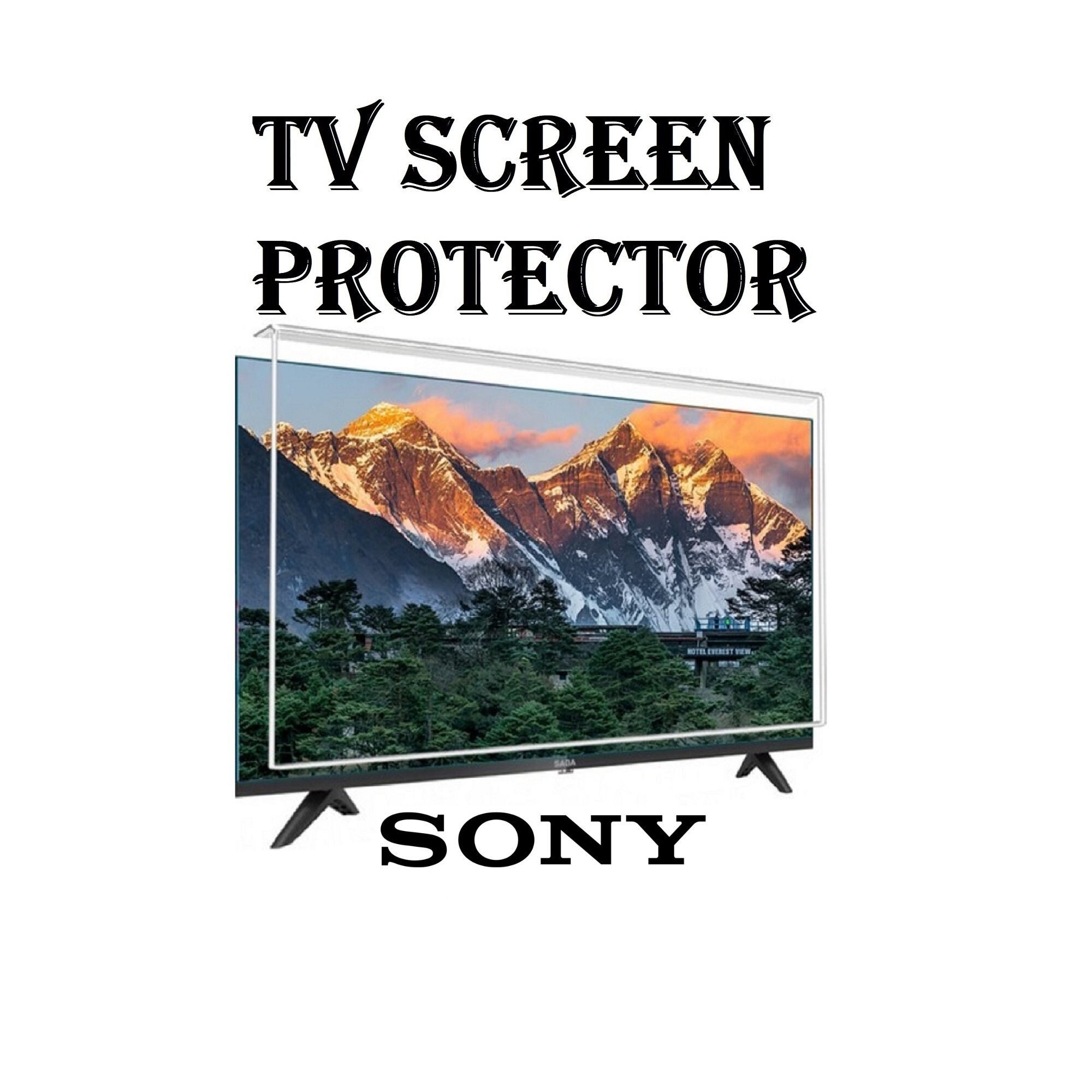 TV Screen Protector for Sony Tvs, Special Dimensions for All Models, Tv