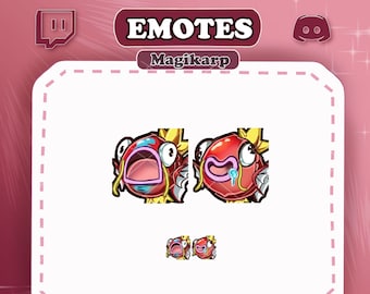 funny Magikarp emote pack