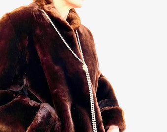 Vintage Authentic Mouton Sheep Skin Coat - Etsy