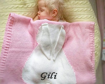 Personalized embroidered name baby blanket, baby blanket with name,baby blanket embroidery, personalized knit baby blanket, blankets for kid