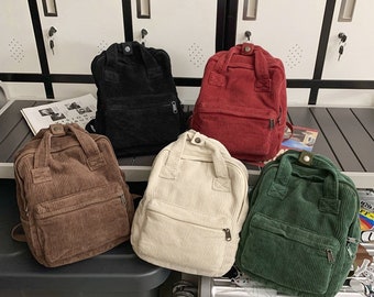 Sac à dos enfant brodé personnalisé, sac à dos enfant en velours côtelé prénom personnalisé, sac à dos prénom personnalisé, sac à dos brodé, sac à dos en velours côtelé