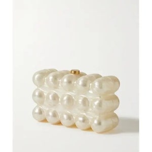 Pearl Bubble Clutch