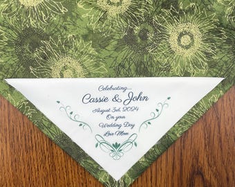Wedding Quilt Label/ - Personalized Sew-In label