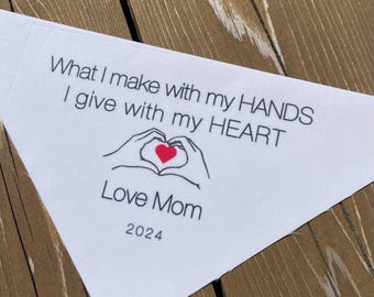 Personalized Quilt Tag: Heirloom Gift for Quilters