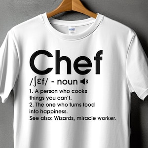 Chef Svg, Chef Png, Chef Definition Svg Cricut, Chef Sublimation Designs, Funny Cook Clipart,