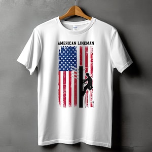 Lineman American flag Svg, Electrician Svg Png, Lineman 4th of July Svg Cricut, Funny Electrical Worker Contractor Gift Png Sublimation