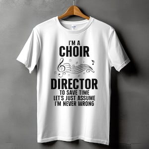 Choir Svg Png, I&#39;m A Choir Director Svg, Funny Choir Cricut Png Sublimation Designs