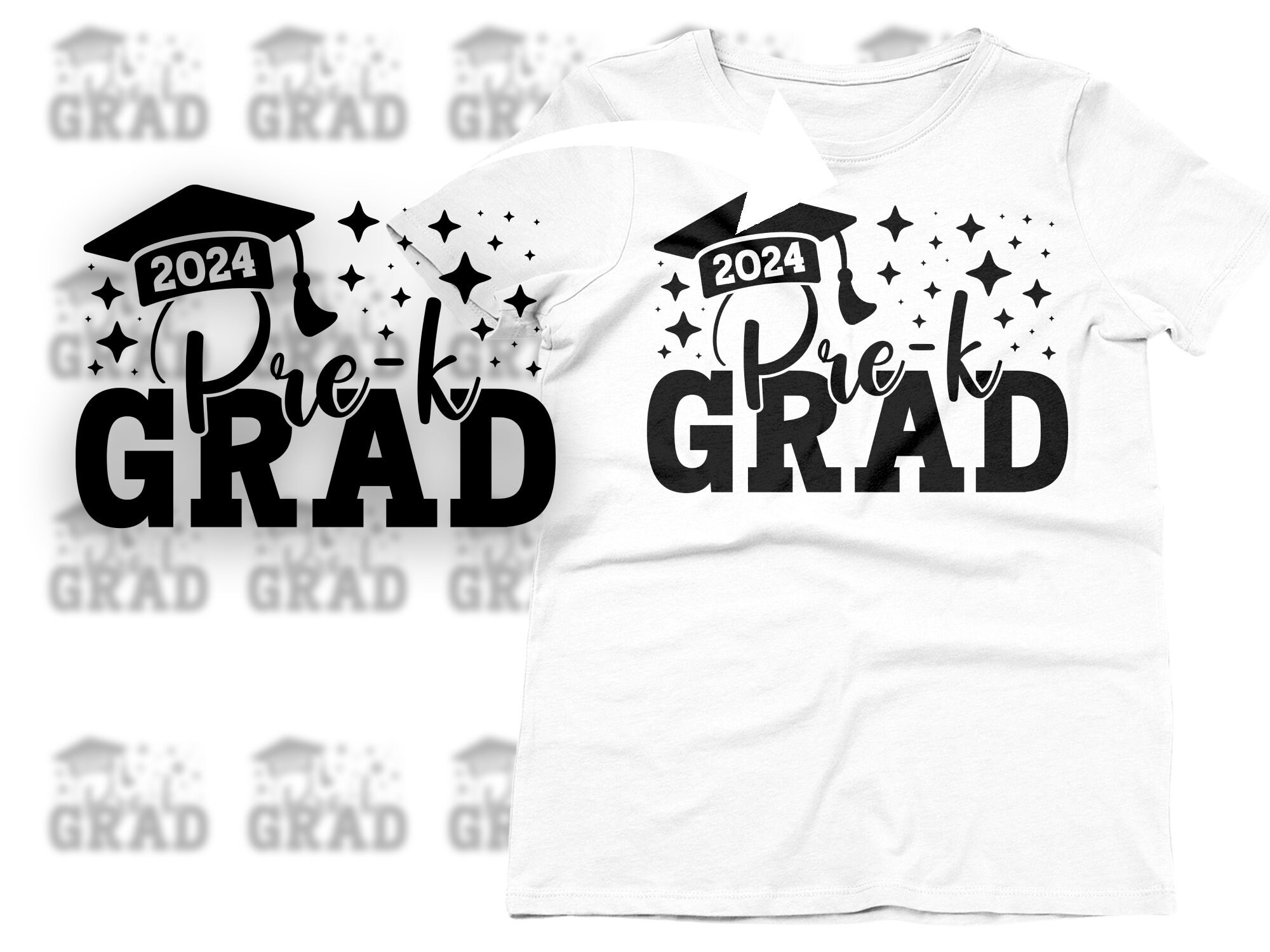 2024 Prek Grad Svg Png, Svg Cricut Png Sublimation Designs Etsy