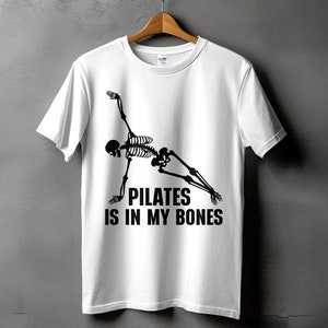 Pilates Svg Png, Pilates Is In My BonesPilates Is In My Bones Svg Cricut, Women Workout Gym Png, Fitness Women Png Sublimation Designs