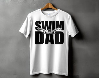 Swimming Svg, Swim Png, Swim Dad Svg Cricut, Swimmer Clipart Png Sublimation Designs, Gifts for Swimmer Svg Cut Files
