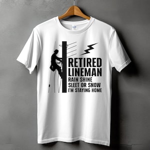 Retired Lineman Retirement Svg, Electrician Svg Png, Lineman Svg Cricut, Funny Electrical Worker Contractor Gift Png Sublimation Designs