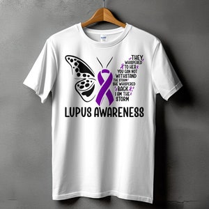 Lupus Awareness Svg Png, I Am the Storm Svg Cricut, Lupus Warrior Survivor Png Sublimation Designs