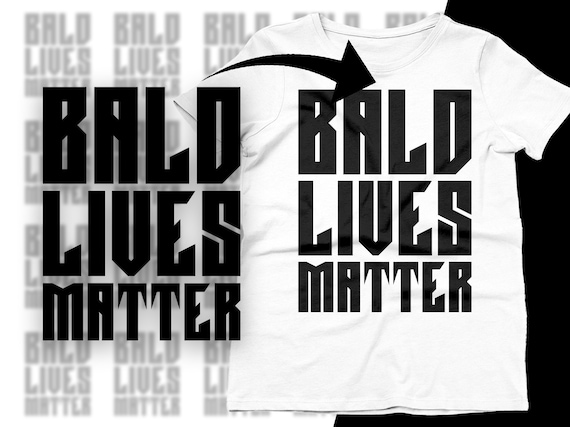 Bald Man Svg, Bald Png, Bald Lives Matter Svg Cricut, Funny