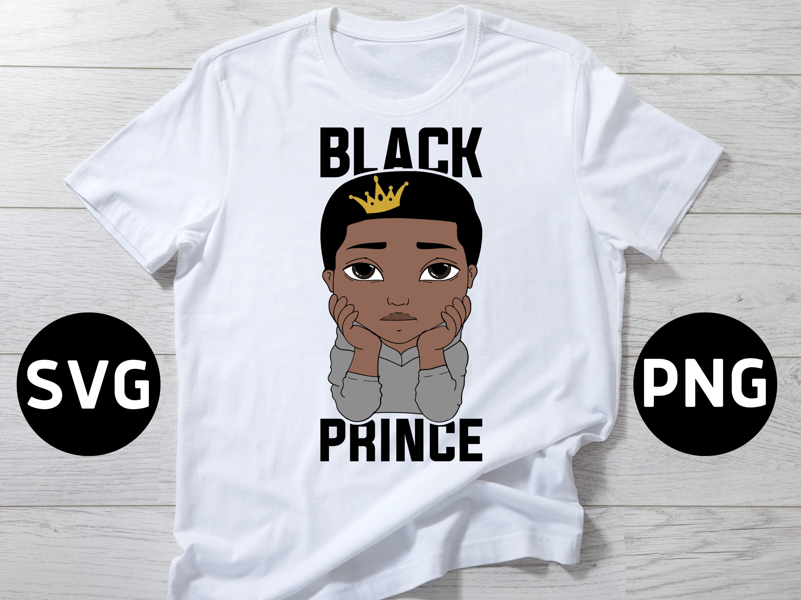 Black Prince Svg, Afro Black Boy Svg Png Sublimation, African American ...