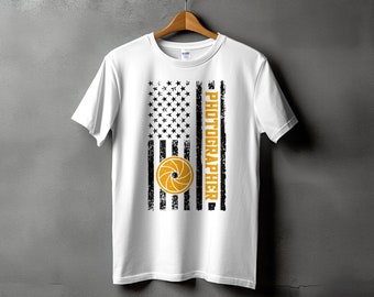 Photography Svg Png, Photographer Svg, Camera Lover Svg Cricut, Photographer American Flag Svg Png Sublimation Designs