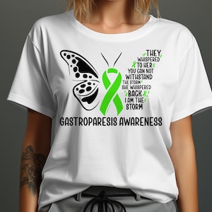 Gastroparesis Awareness Svg Png, I Am the Storm Svg Cricut, Gastroparesis Warrior Survivor Png Sublimation Designs