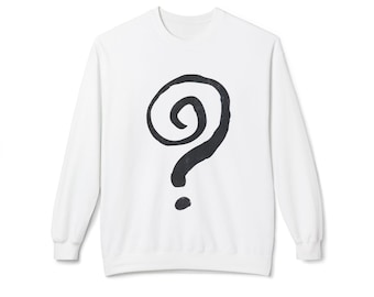 Hoe ben ik hier gekomen? Sweater met vraagteken | Louis Tomlinson-sweater, LT3