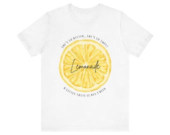 Lemonade-uniseks T-shirt met korte mouwen | Perfect cadeau voor Louies