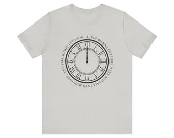 T-shirt met teksttekst middernacht | Liam Payne-shirt