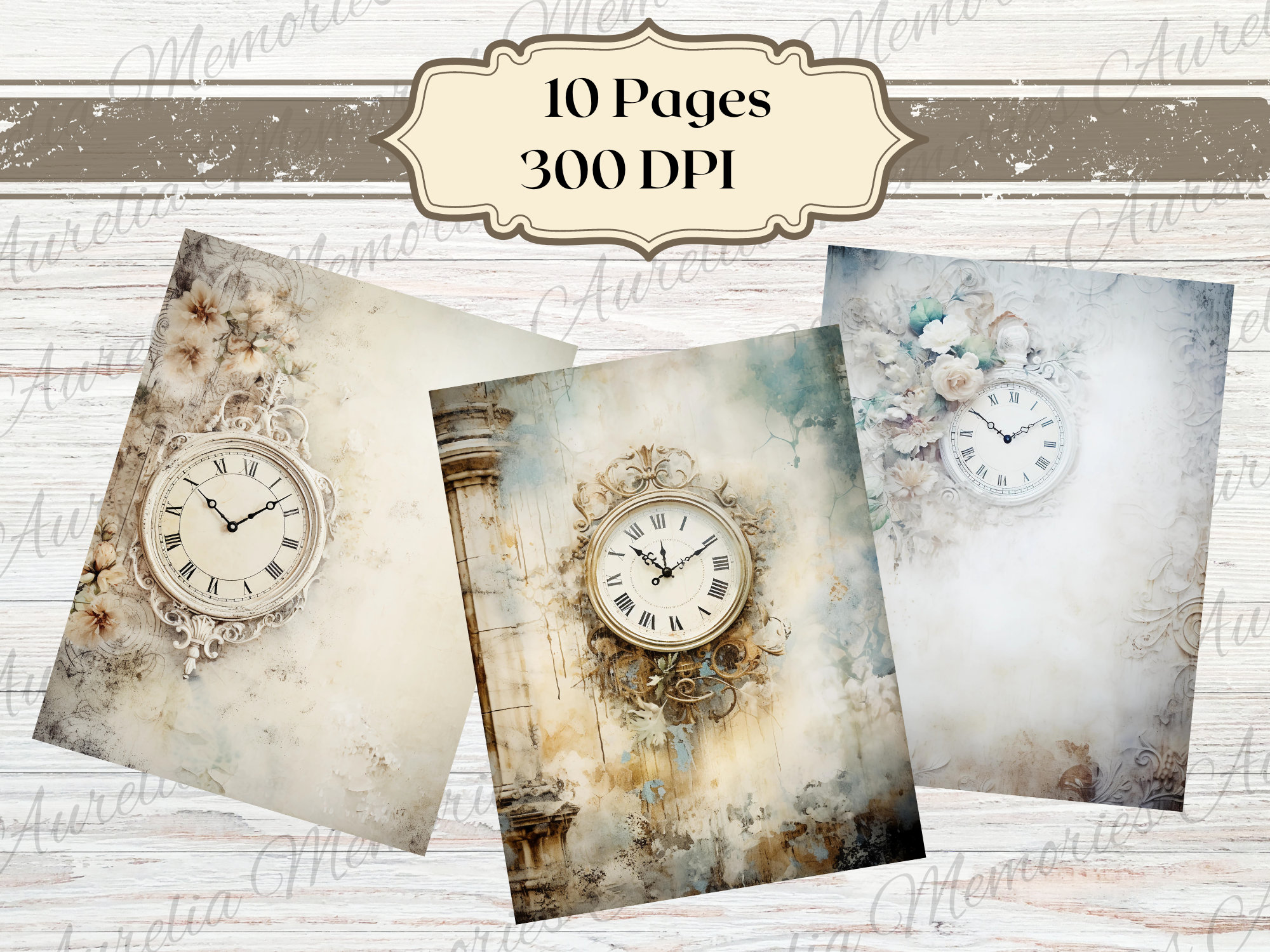 Vintage Old Clock Digital Paper Old Printable Backgrounds Scrapbooking  Paper With Clock Antique Clocks Junk Journal Paper Ephemera - Etsy, image size:2000x1500
