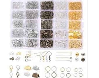 Jewellery Making Findings 710Pcs Kit and Starter Tools DIY Necklace Repair Tools