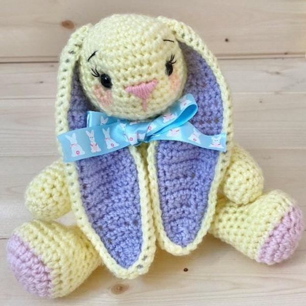 Digital PDF crochet pattern for Little Betty the Bunny