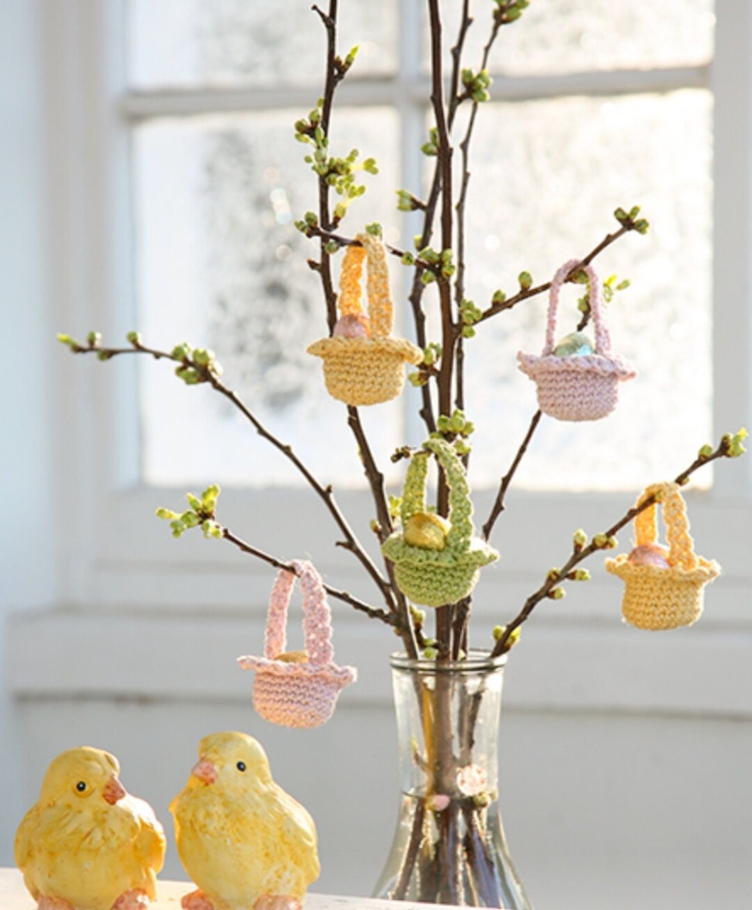 Digital PDF File - Crochet Pattern for Easter Mini Baskets - Etsy