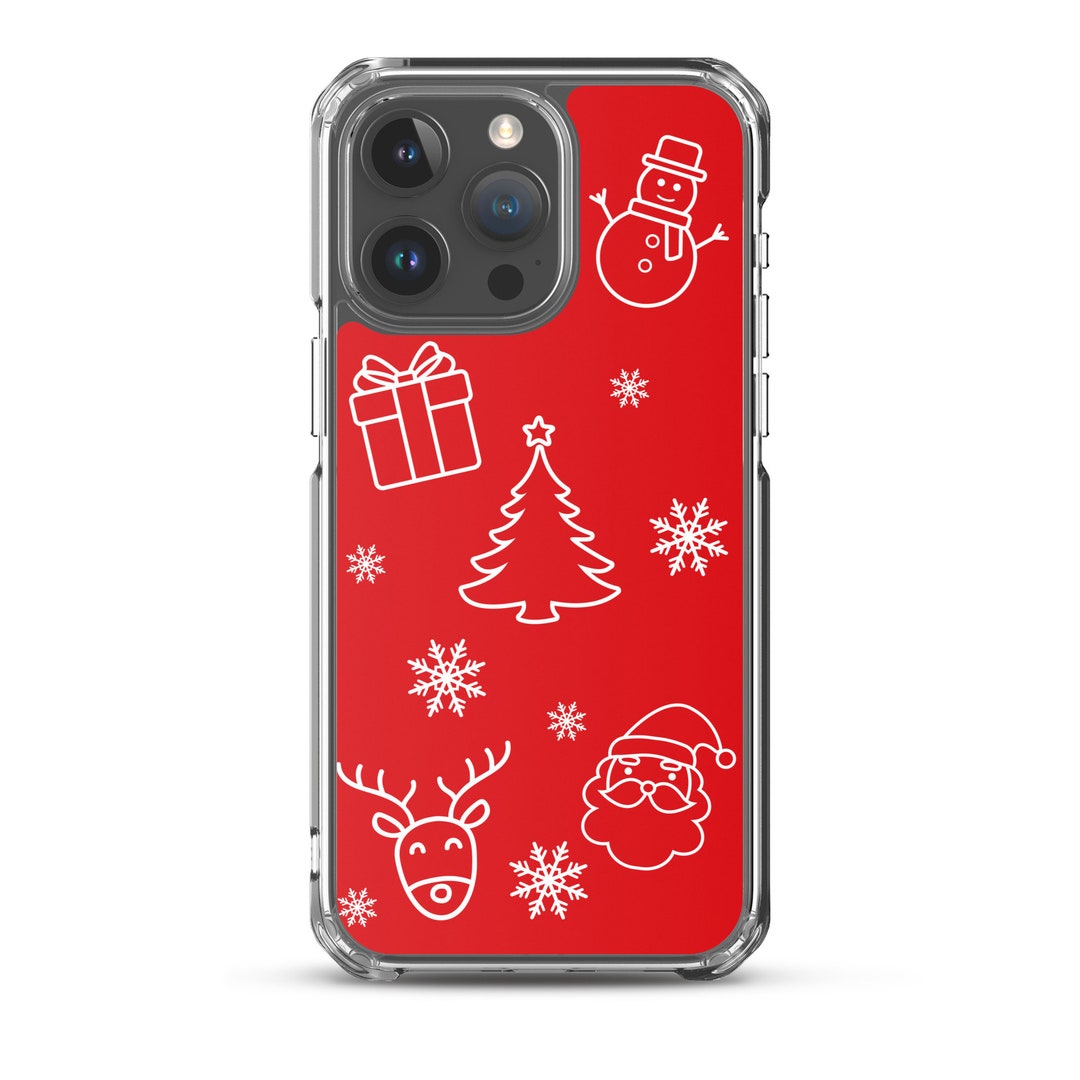 Christmas iPhone Case Holiday iPhone Case Merry Christmas Etsy