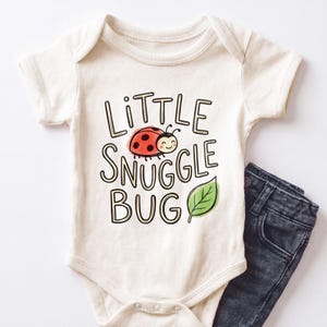 Little Snuggle Bug Baby Onesie - Cute Ladybug Bodysuit for Baby