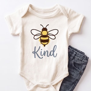Bee Kind Baby ONESIE® - Cute Bee Be Kind Bodysuit