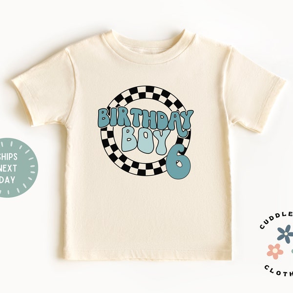 Birthday Boy 6 T-Shirt (Birthday Boy Shirt Toddler)